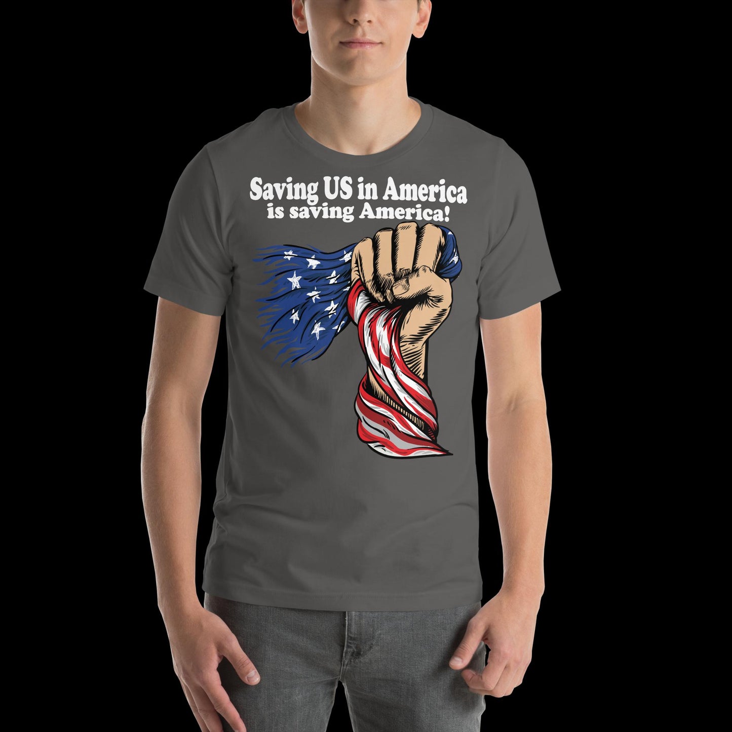 Saving America-Political T-Shirt