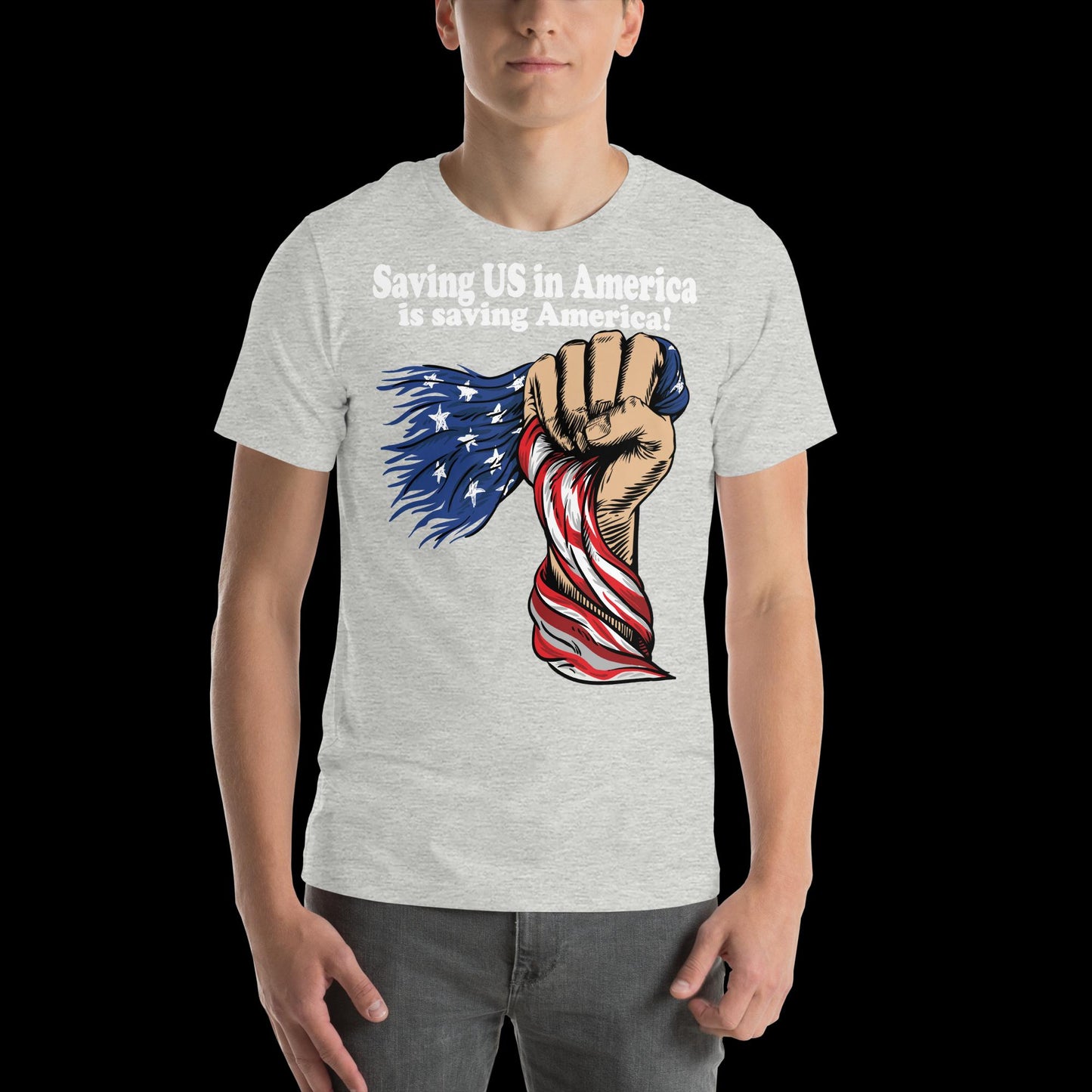 Saving America-Political T-Shirt