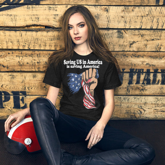 Saving America-Political T-Shirt