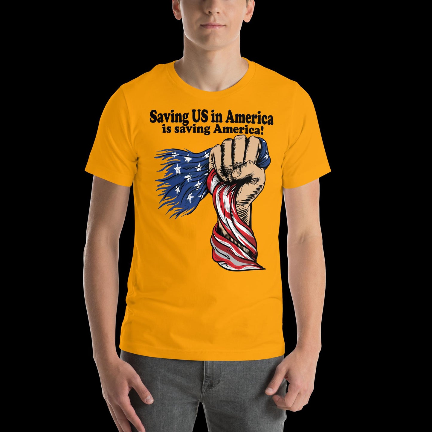 Saving America-Political T-Shirt