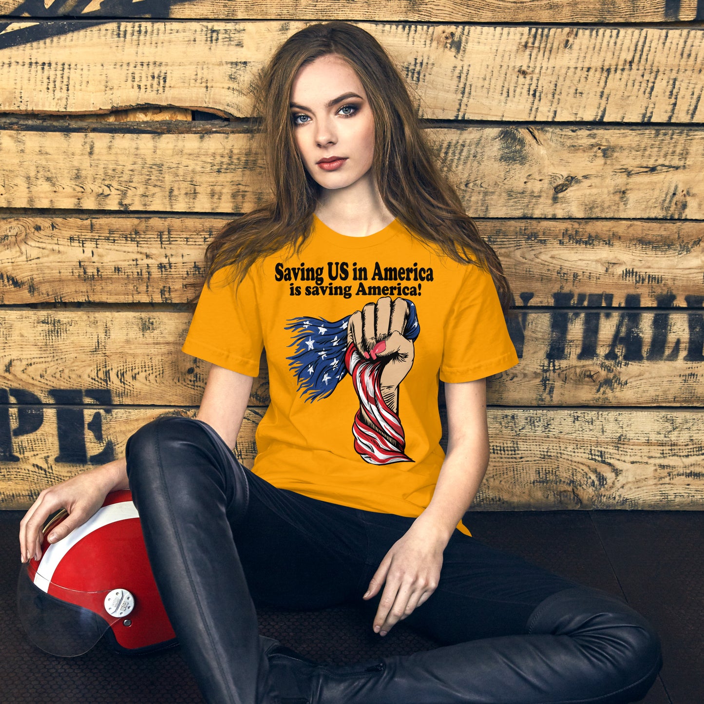 Saving America-Political T-Shirt