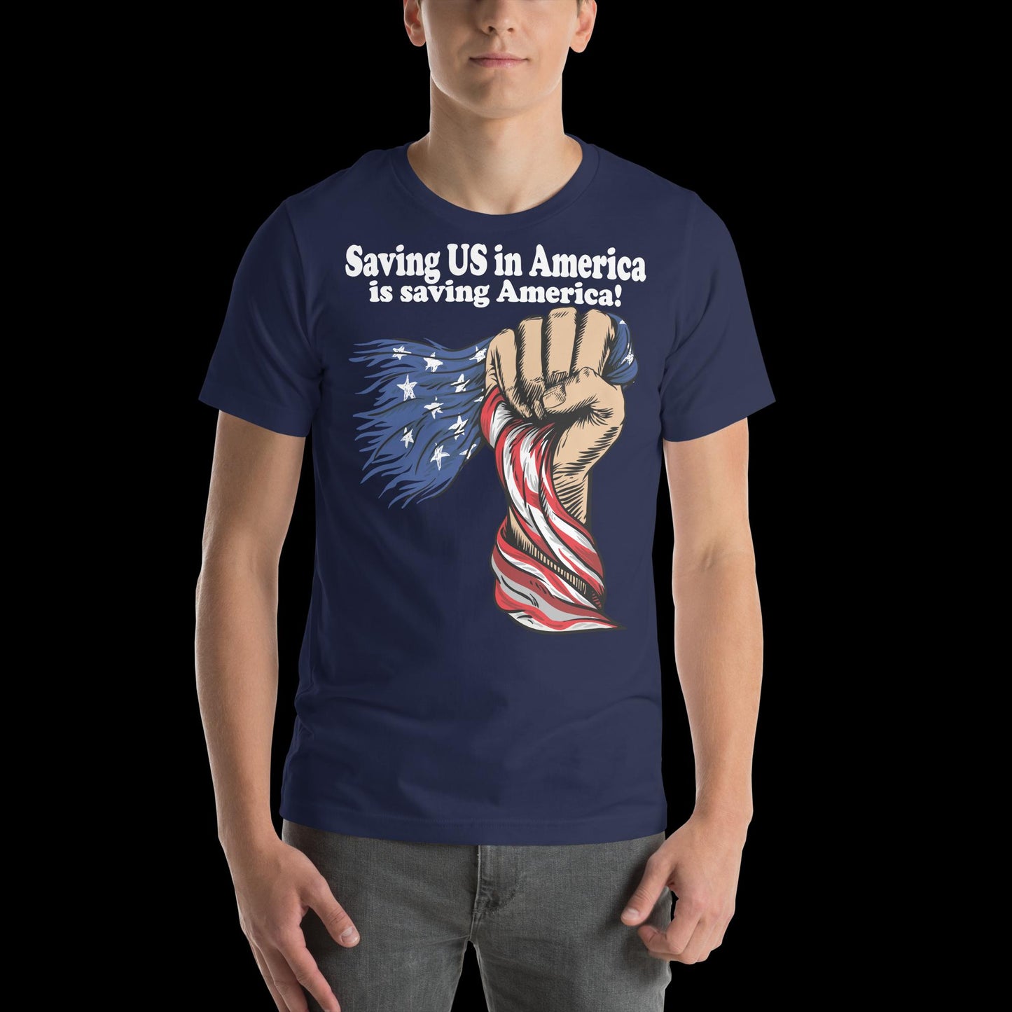 Saving America-Political T-Shirt