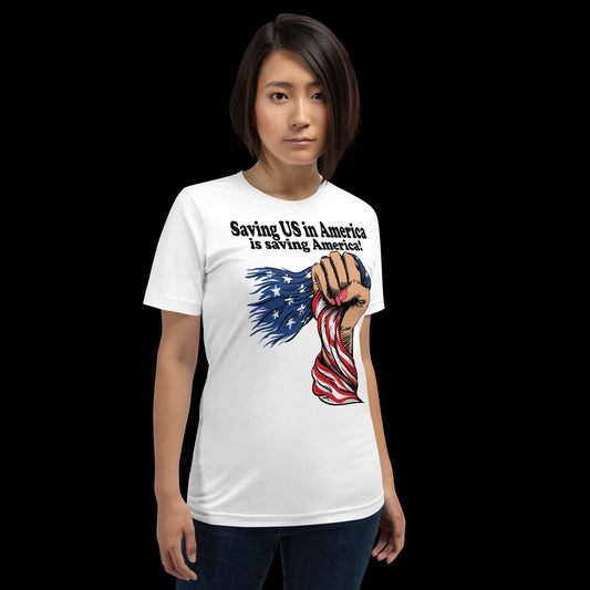 Saving America-Political T-Shirt