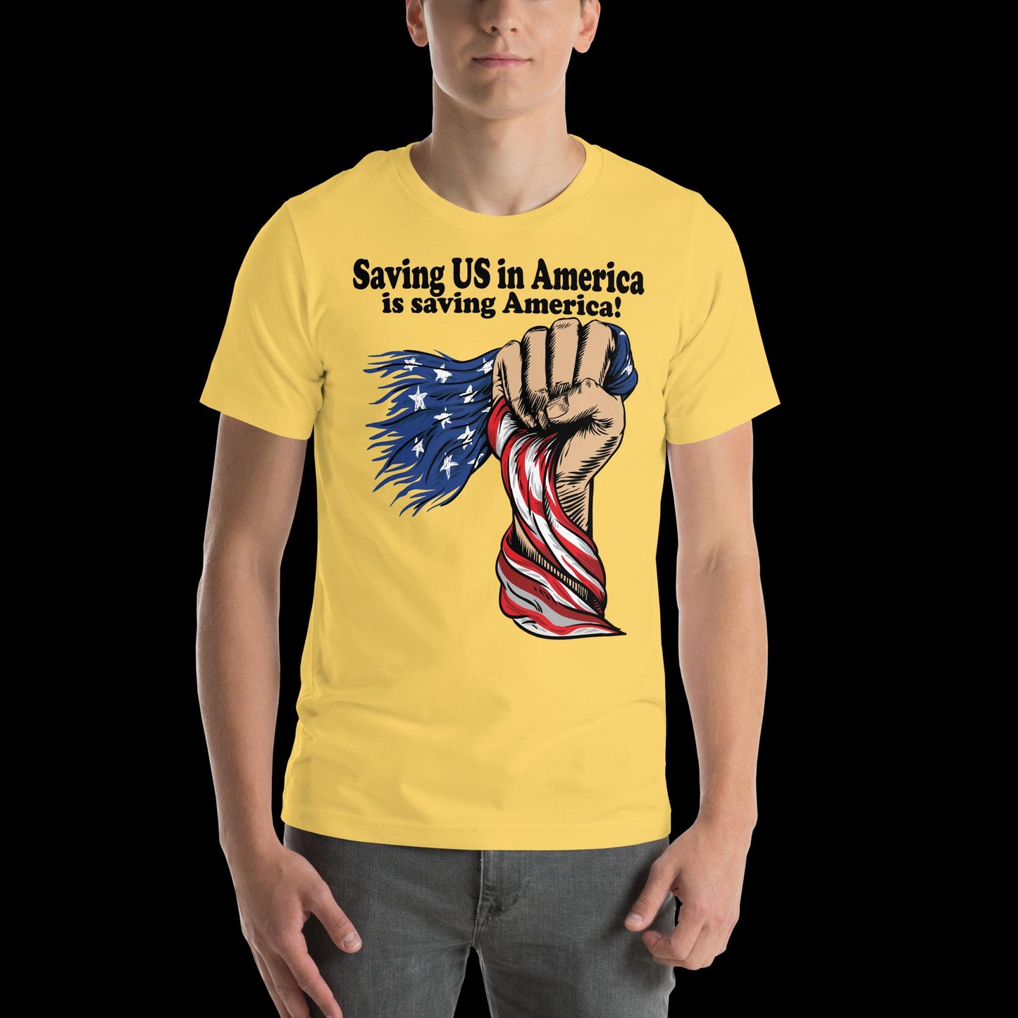 Saving America-Political T-Shirt